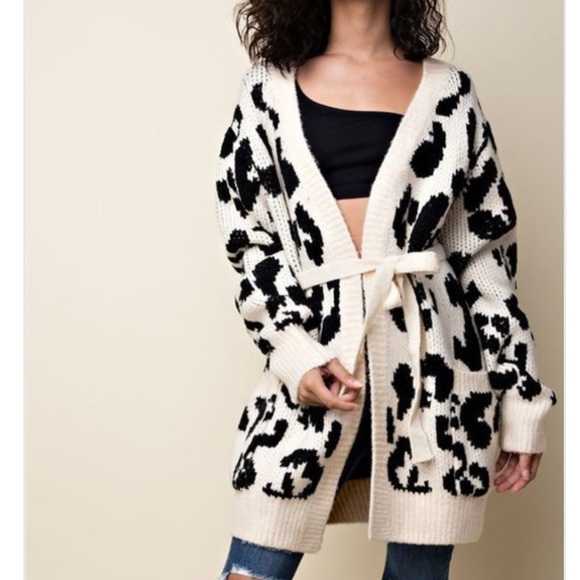 ✨Animal Print Cardigan - Picture 3 of 7